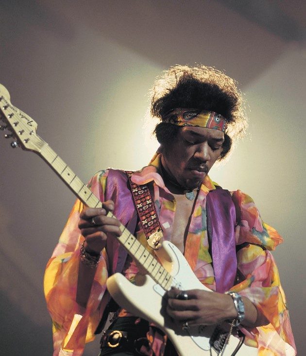 Jimi Hendrix en el Royal Albert Hall, Londres, 1969