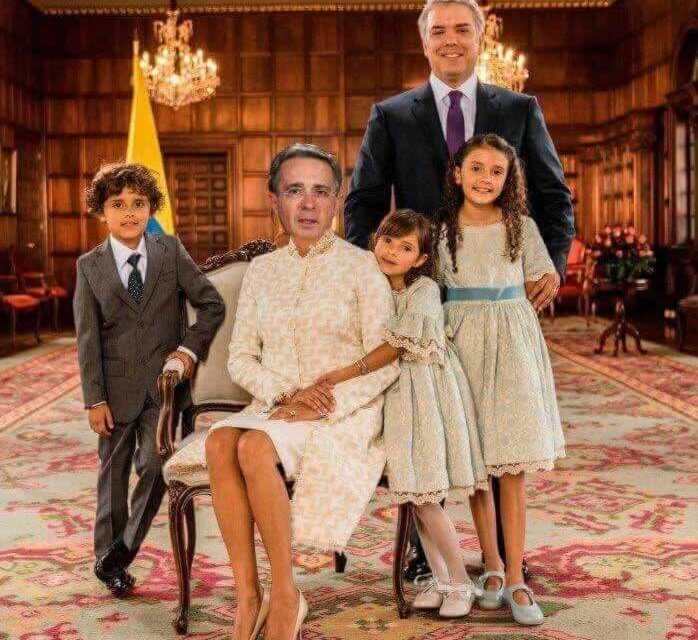 Ha llegado la Familia Duque a la Casa de Nariño