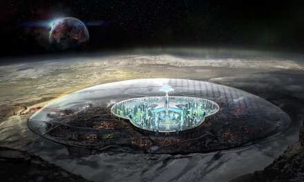 Ciudad extraterrestre encontrada en el lado oscuro de la Luna en imágenes de la NASA