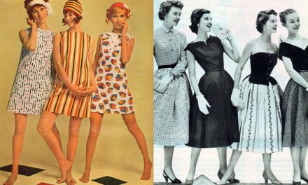 Increíbles imágenes de la revolución de la moda femenina en los años 50