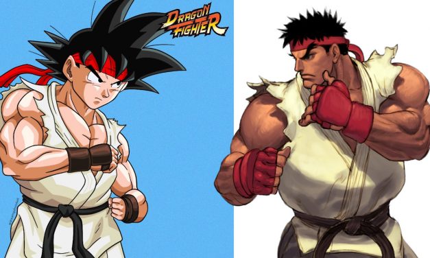 Increíbles imágenes de Dragon Ball si fuera Street Fighter