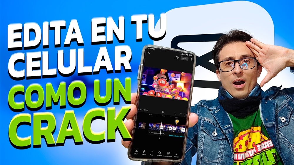 La mejor APP para EDITAR Videos en android y iphone 2022 Edita videos con capcut sin MARCA de AGUA