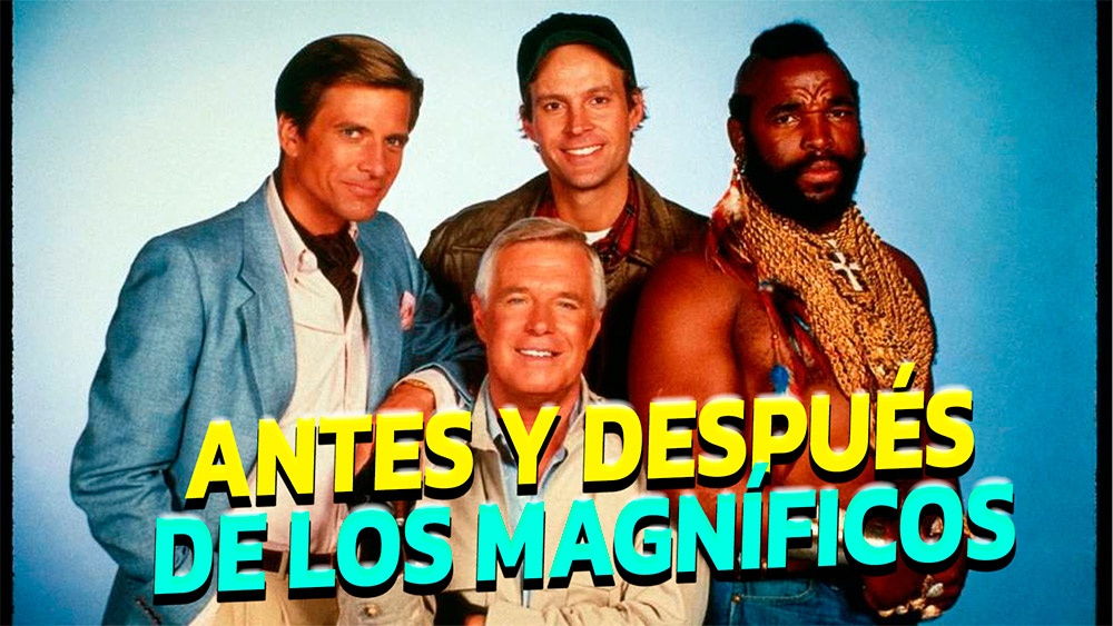 Los Magníficos Team A: Así lucen los protagonistas de la serie de los 80 en la actualidad