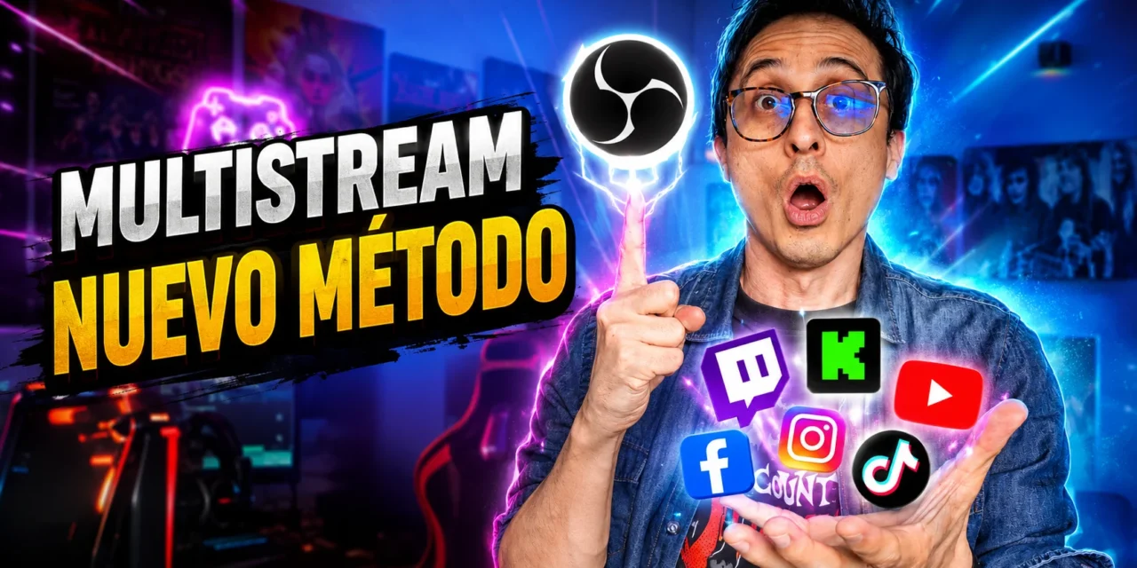 Como hacer Multistream con OBS | Método Aitum 2026